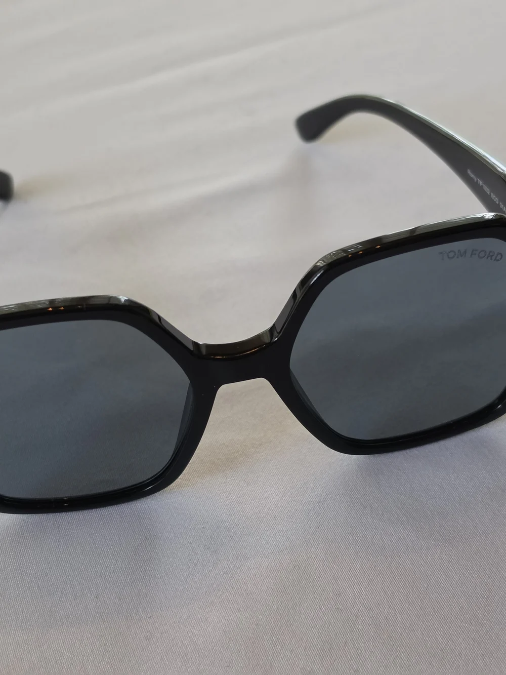 Tom Ford Black Oversized Women's Sunglasses